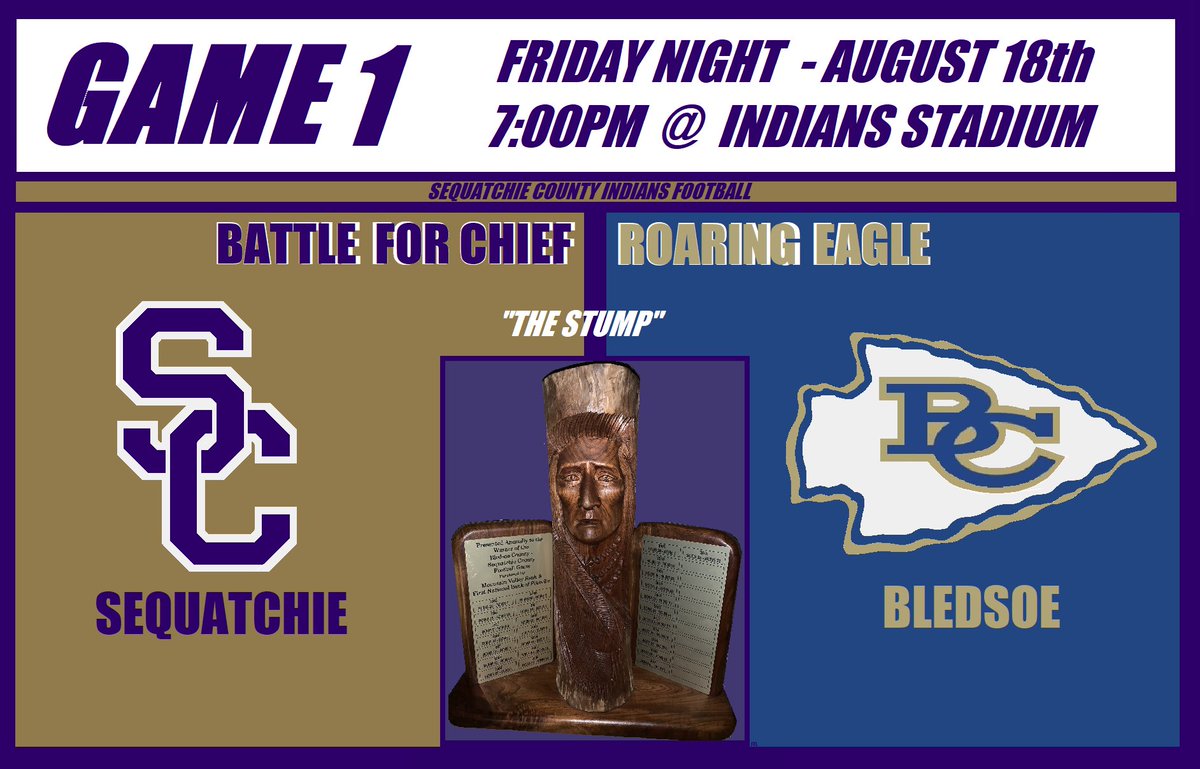 It's game week! 
#BeatBledsoe