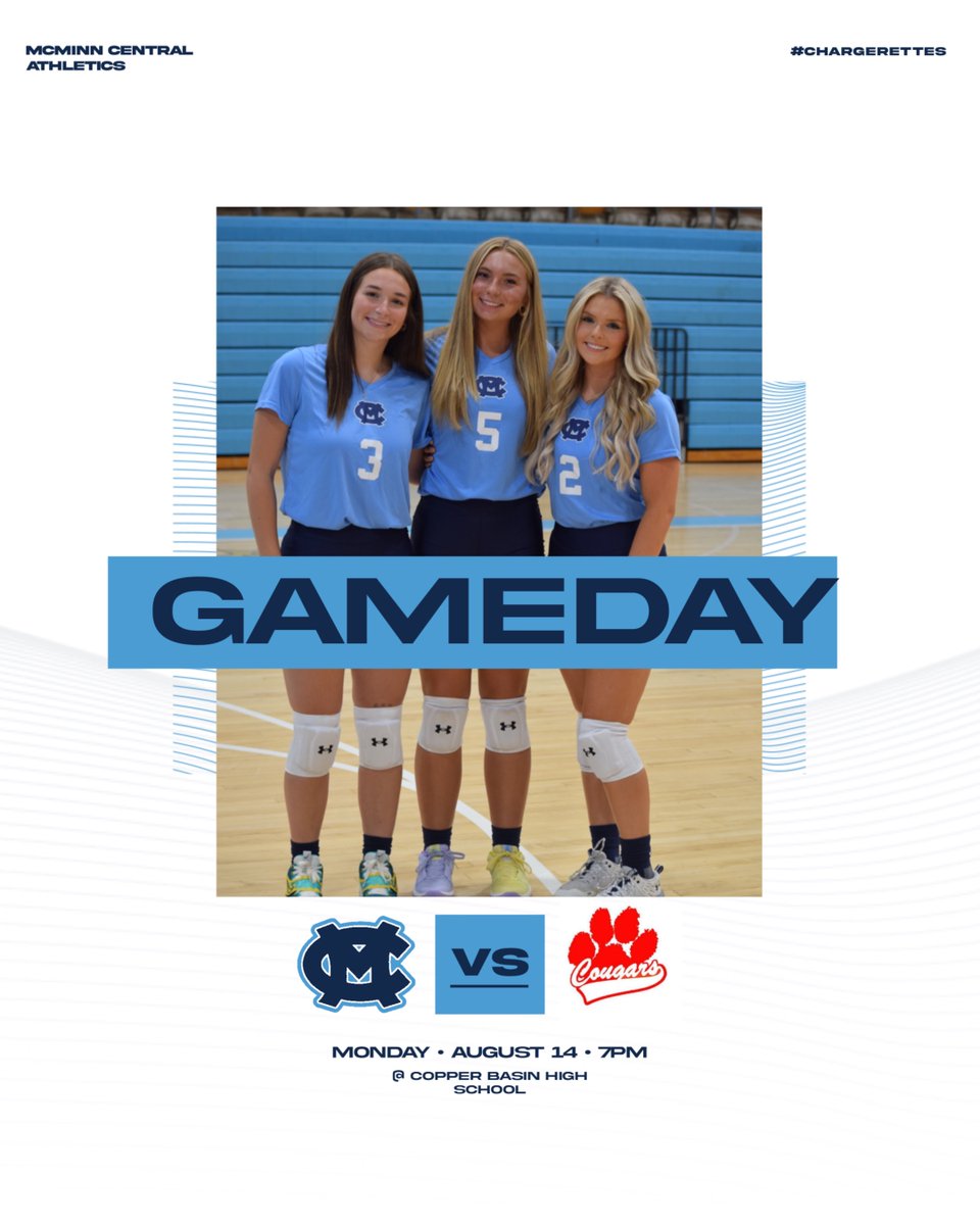 SEASON OPENER 🏐🏐
JV @ 6:00 Varsity @ 7:00.