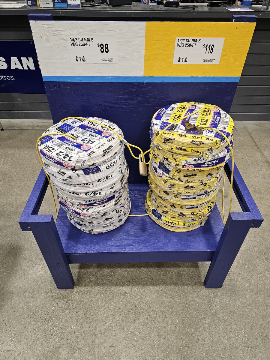 GraceAtLowes's tweet photo. A little glow-up for our Pro's wire!! #Lowes4Pros #Lowes #lowessafe #lowesMVPS https://t.co/lRhZ7ecPo8