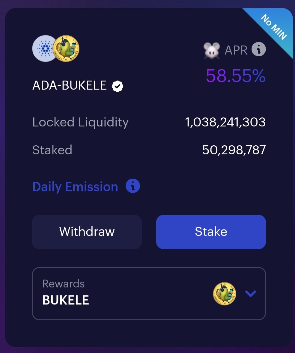 GM BUKELE 🐦 fam! don't miss this opportunity, now we are offering 58.55%APR🔥