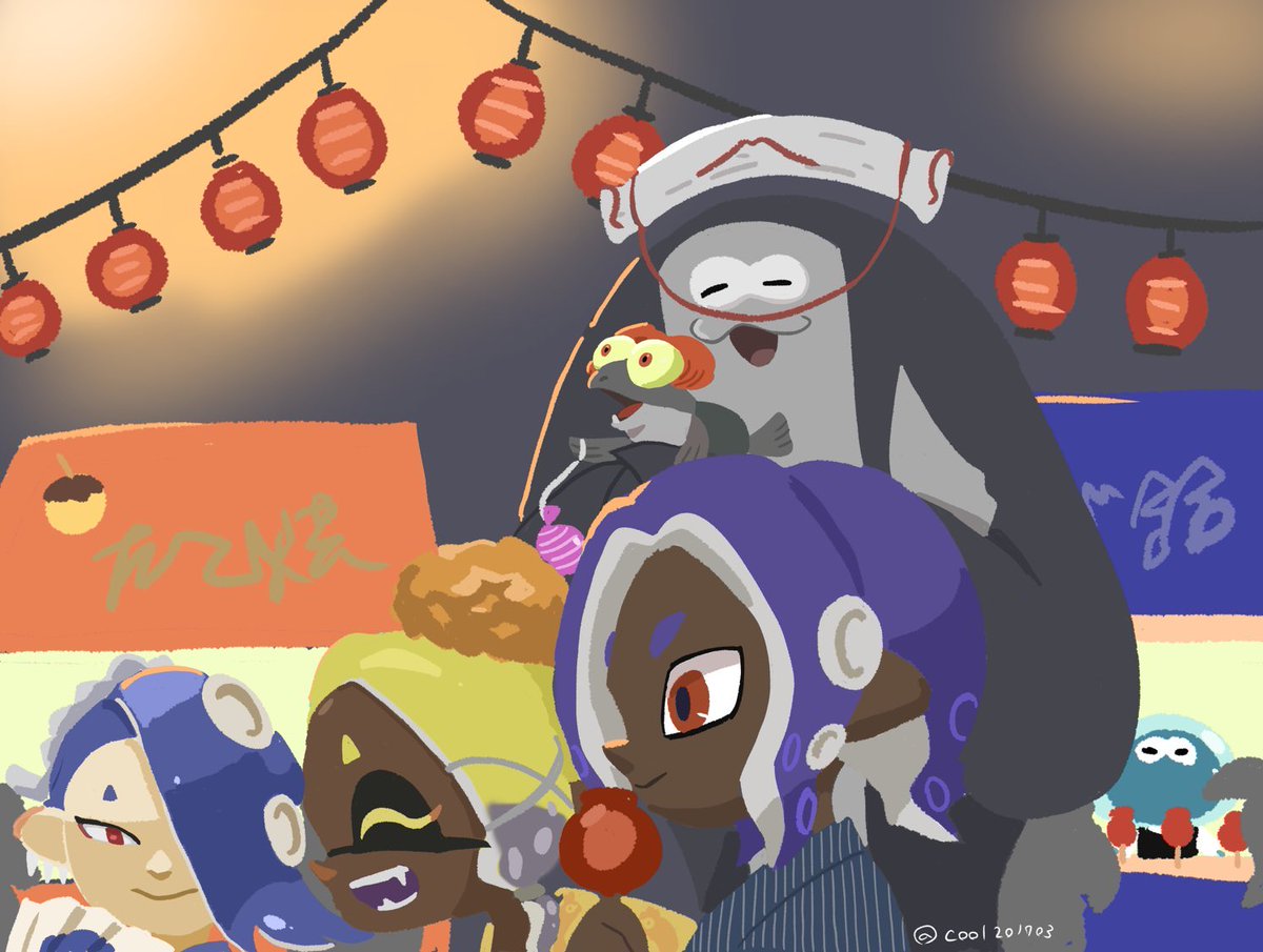 お祭り！
#Splatoon3 #スプラトゥーン3