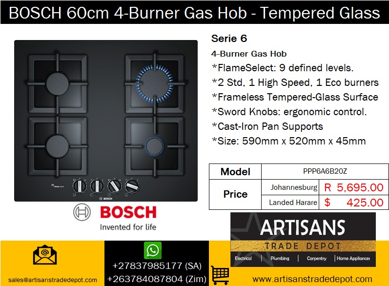 ArtisansTD's tweet photo. @daddyhope Get all your @BoschHomeSA hobs, stoves, ovens, fridges, extractors, washers &amp; dishwashers from @ArtisansTD 
Simplify life, get them delivered right to your doorstep at the click of a button
Shop Online https://t.co/zVBZNHbOZ7 / WhatsApp +263784087804
We deliver anywhere! https://t.co/OIKR5zkTPP