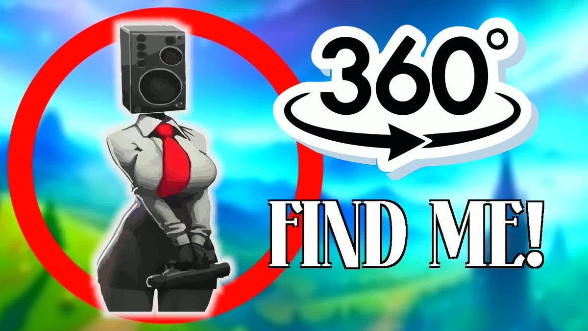 GrinchYoutube's tweet photo. https://t.co/fQj4AzHJAX

Take a journey into the Skibidi Toilet with this virtual reality, 360°, 4K hide and seek challenge! Can you find Speaker Woman before time runs out? #FindingSpeakerWoman #VR360 #SkibidiToilet https://t.co/HVXDXBSXJ6