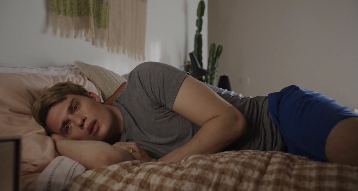 six feet of boy curled around kicked-in ribs and a recalcitrant heart