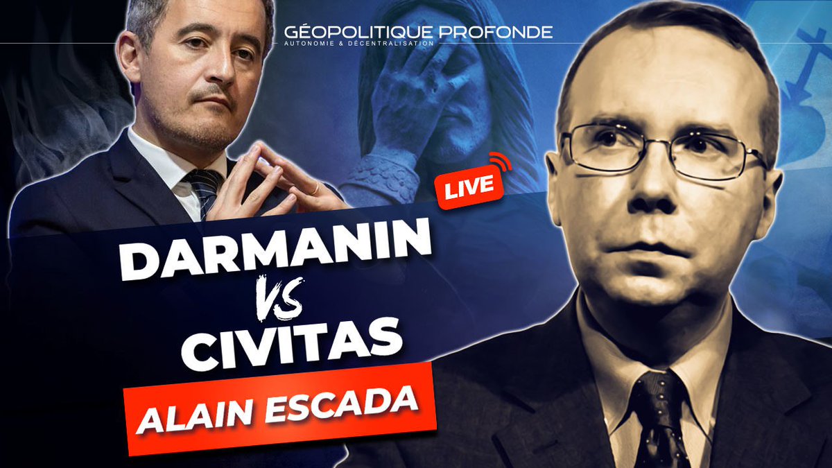 Civitas_'s tweet photo. L'émission avec Alain Escada, président de #Civitas, est disponible. Diffusez-la à tous vos amis et sur tous les réseaux sociaux. Pour faire comprendre à tous les véritables raisons pour lesquelles les mondialistes veulent dissoudre Civitas. https://t.co/6tRm5uDSr7 https://t.co/1x8K7sYqFQ