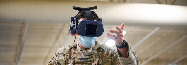 RandySEvans's tweet photo. “We’re trying to move the ocean toward Twentynine Palms.” Haha. Check out how a new @USMC #VR project helps soldiers practice sea-based maneuvers in the #Metaverse. @FedTechMagazine #MilitaryTech #FedTech https://t.co/vzTbChmlTl https://t.co/Eoolp8zVYO