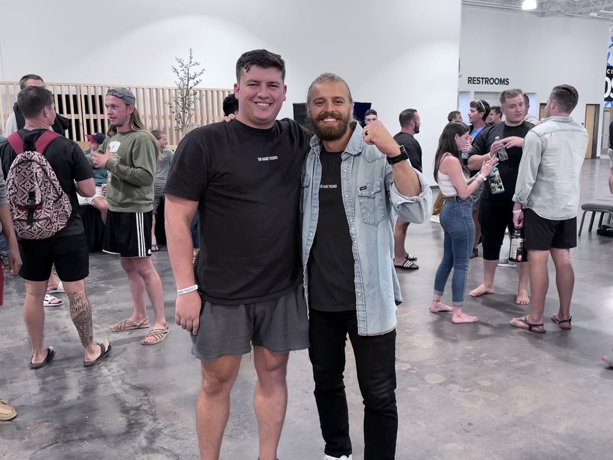 nickstillson's tweet photo. This past weekend was one to remember. 

We conquered the ice.
Pushed ourselves to get better. Connected amazing people.
Gained knowledge and insight from the amazing speakers.
Watched my brother get baptized. 

Do Hard Things 2023…. the only thing better will be 2024! https://t.co/VAeWWSROrD