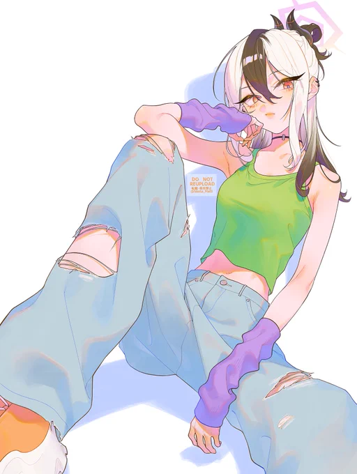 カヨコこういう服着て…の絵