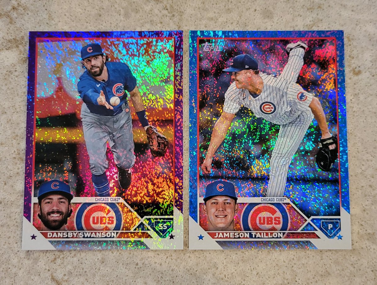 adamAPpeters's tweet image. Cubs pair
Swanson/799, Taillon/99
$5 pwe