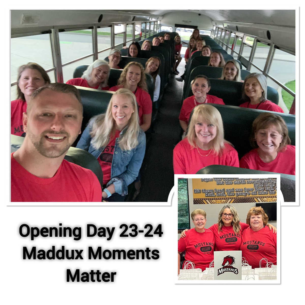 It’s going to be a GREAT year with this amazing staff! Go Mustangs! <a href="/FHSchools/">FHSD</a>