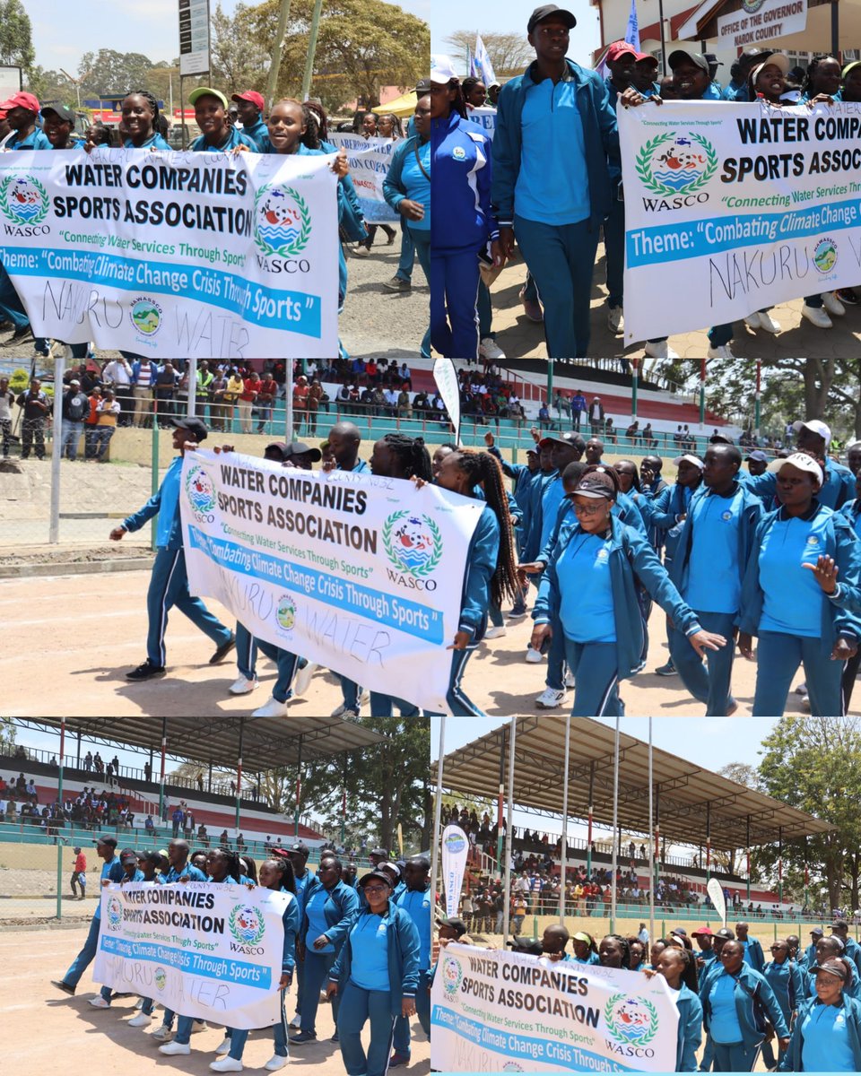 NakuruWater's tweet photo. 🏆🎖Excitement is in the air as Nawassco dives into the @WascoKenya games! The team is ready to showcase their talent, determination, and sportsmanship. Let the games begin! 🎉👏 
#TeamNawassco
#WASCO2023 
#EnrichingLife https://t.co/1h6tkGe76h