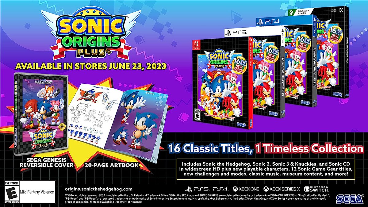 pinnacleAmazon's tweet photo. Sonic Origins Plus - PlayStation 4. https://t.co/o1f2oIoz7j https://t.co/TpKuTA6WlS