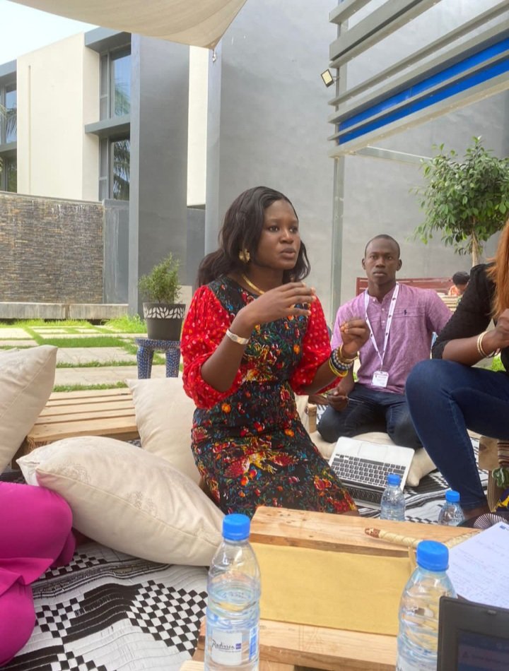 WomenJSenegal's tweet photo. 🤩PARTICIPATION À L’UNIVERSITÉ D'ÉTÉ FÉMINISTE DE L'AFRIQUE DE L'OUEST ET DU CENTRE.
Nos Jàmbaars @FatouBintouCam1
et @KhadidiatouDib3 ont pris part à l'événement
#universitefeministe #universitedete #feminisme
#leadershipfeminin
#InclusionNumérique
#womenempowerment https://t.co/QYKzS9amns