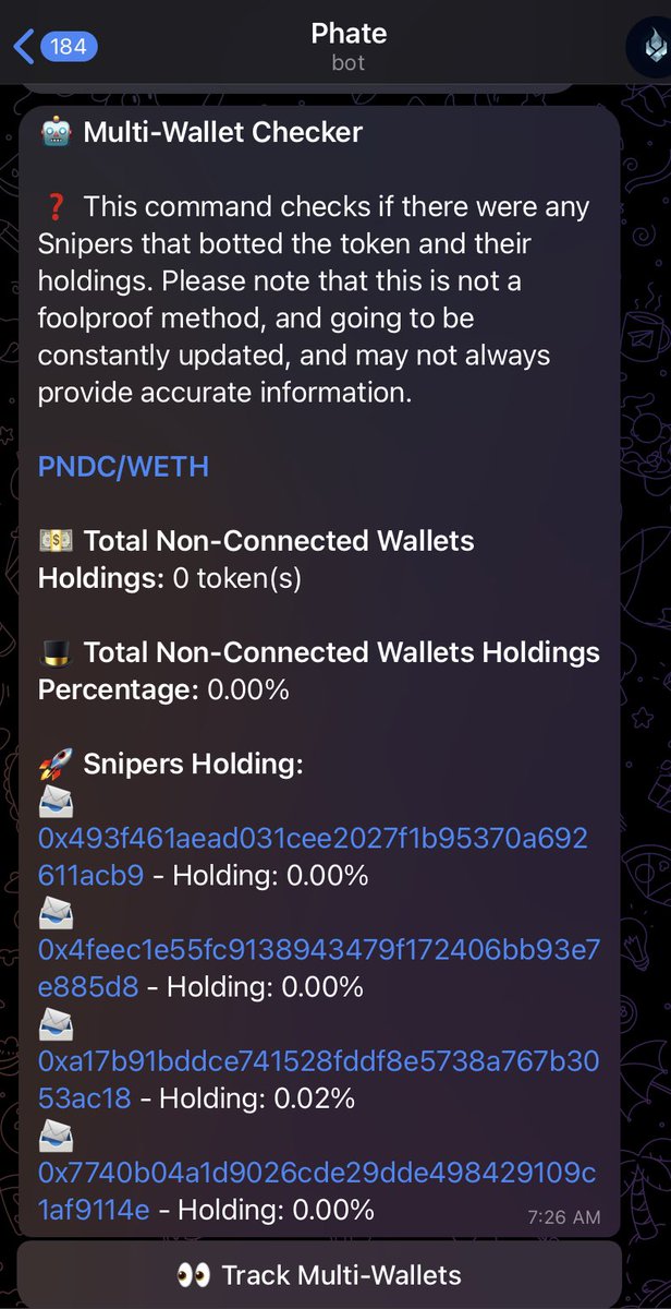 🤖 Phate analysis of $PNDC 

Don’t wait, use Phate 👇🏽
t.me/combustionalph…