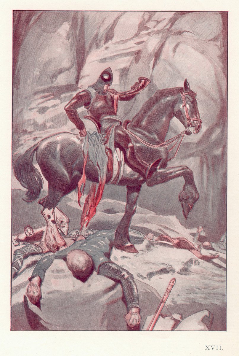 DrEvil71178914's tweet photo. The Song of Roland. Illustrations by JG Cornelius 1912 #LaChanson https://t.co/vaekljZ1np