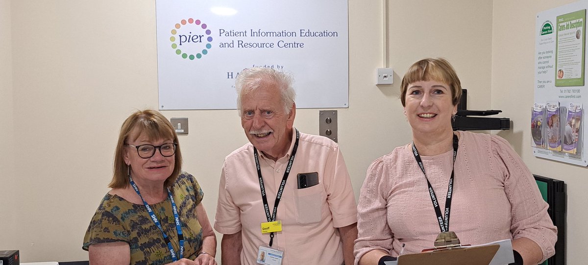 We were at Bradwell hospital this morning meeting and chatting with the newest volunteers of the #PIER project, Geoff (C) and Sarah (R) alongside Project lead June (L). Great to have such knowledgeable and inspiring people on board 🙌😀 bjf.org.uk/patient-inform…