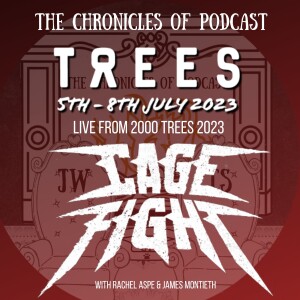 Interview #24 - @cagefightldn We talk about their set, Rachel's unique voice technique, the future of metal, their tour & more. Watch here - youtube.com/watch?v=dWHeU8… #cagefight #jamesmontieth #rachelaspe #2000TreesFestival #music #album #livemusic #interview #podcast #tcopod