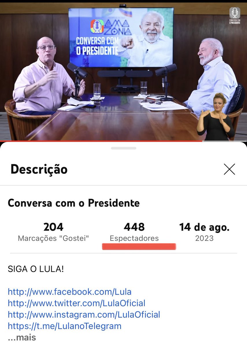 rttxgg's tweet photo. Nem se o Marcos Uchoa levar o Lula nas pirâmides do Egito ele consegue a audiência do Bolsonaro com a Bárbara. KKKKKKKKKK https://t.co/vacTDHcBzQ