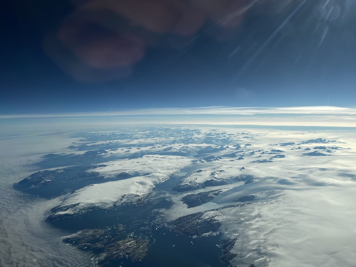 That787Pilot's tweet photo. Greenland on the way to Seattle yesterday from the BA49 https://t.co/fo1qzAUlX2