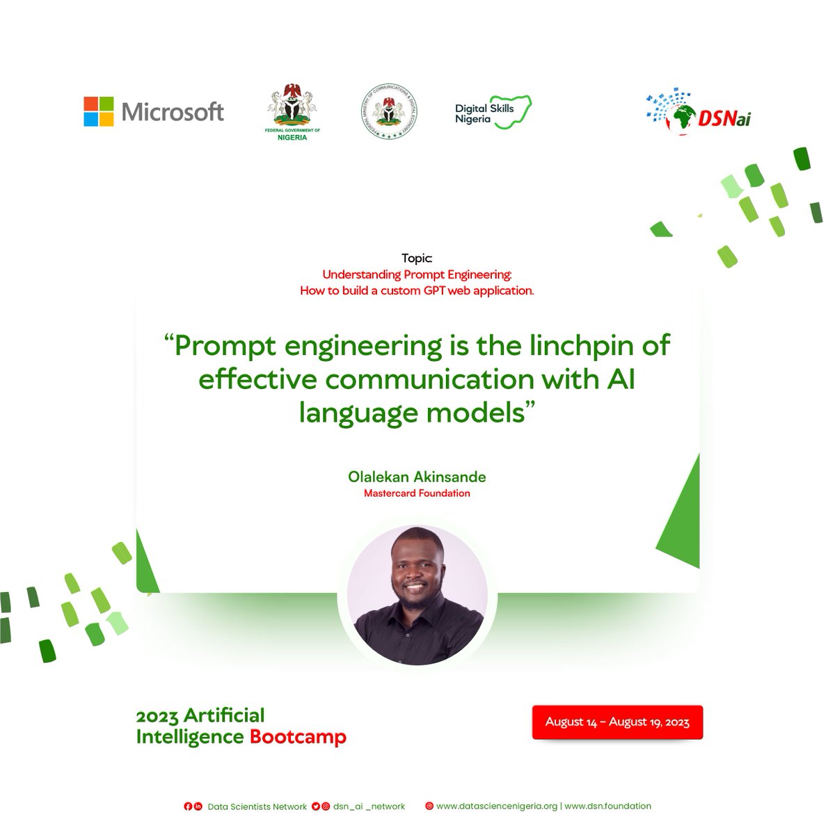 DSN - Data Science Nigeria tweet media