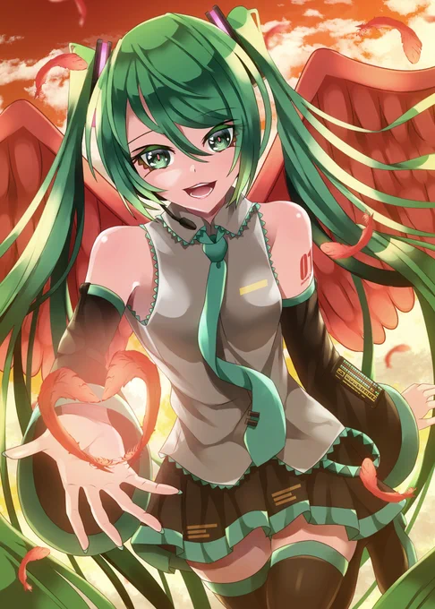 あなたに翼を授けましょう #初音ミク