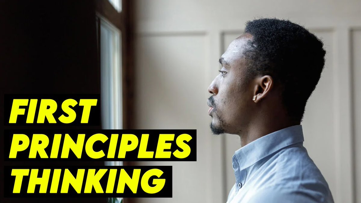 PSYCHOWOLFPACK1's tweet image. Ready to become a master of First Principles Thinking? 🤔 
Take a look at this video and get ready to level up your problem-solving game! 💪 
#firstprinciplesthinking #buildyourwolfpack
tinyurl.com/24y822cd