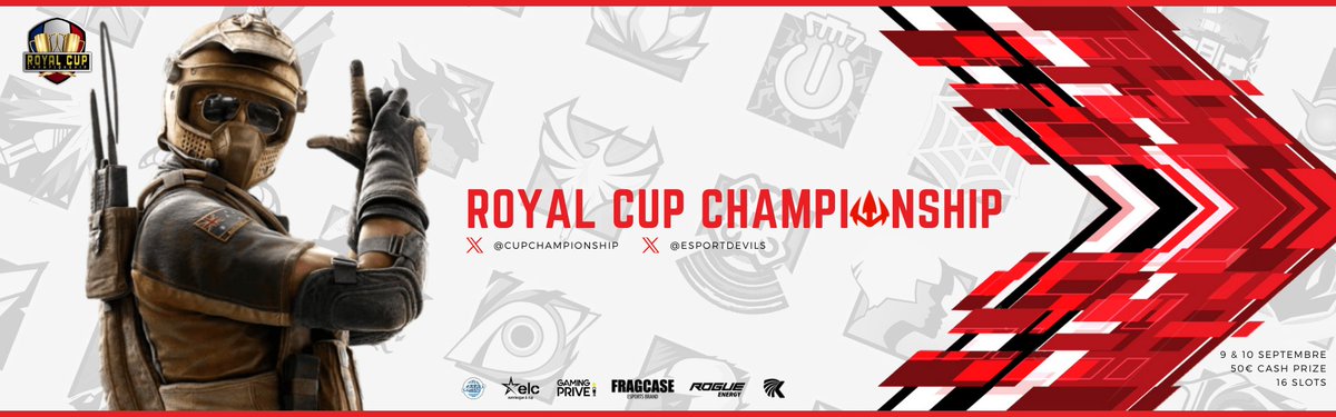 📢𝗔𝗻𝗻𝗼𝘂𝗻𝗰𝗲𝗺𝗲𝗻𝘁

Registration opens August 15 at 14:00 r6 for pc

in partnership with the <a href="/ELC_EsportsR6/">ELC Esports R6</a>

🗓️Saturday 9 and Sunday 10 September 2023
 ✅16 places
 🏆BO3 - Double elimination
💰50€

Sign-up now:  opleague.pro/event/2874-Dev…

Discord: discord.gg/x89qznMCzh