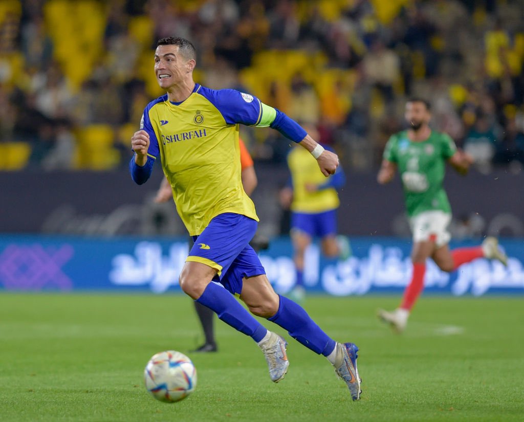 #Breaking: Ronaldo Inspires Al Nassr to Triumph in Arab Champions Cup, Displaying Spectacular Skills. ⚽🏆🇸🇦 #BreakingNews #Ronaldo #AlNassr #ArabChampionsCup #FootballVictory #SportsAchievement #GlobalAthlete #SpectacularSkills #ChampionshipGlory #NewsUpdate #CristianoRonaldo
