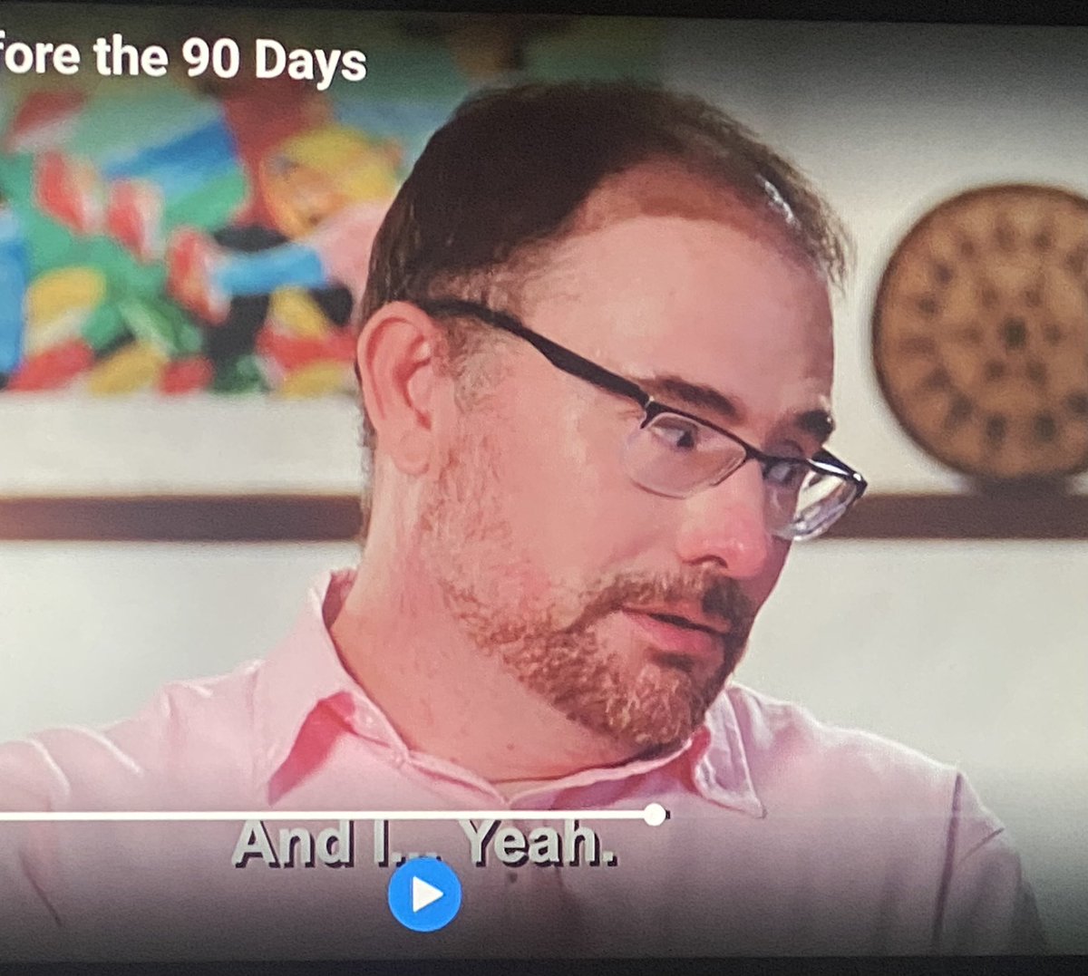 TotalTrashTV1's tweet photo. I’m sorry but I just can’t stop looking at the stained scalp hairline on David 🫣 #90DayFiance #90dayfiancebeforethe90days https://t.co/0uVstCXkx1