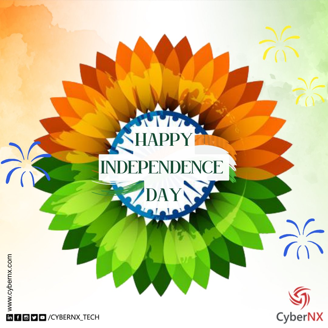 CyberNX_Tech's tweet image. Saluting the spirit of freedom on this Independence Day! 🇮🇳✨ Let&apos;s secure our digital frontiers with the same fervor. 🔐💻

#IndependenceDay #SecureCyberspace #infosec #malware #HappyIndependenceDay #hacking #cybersecurityawareness #CyberNX