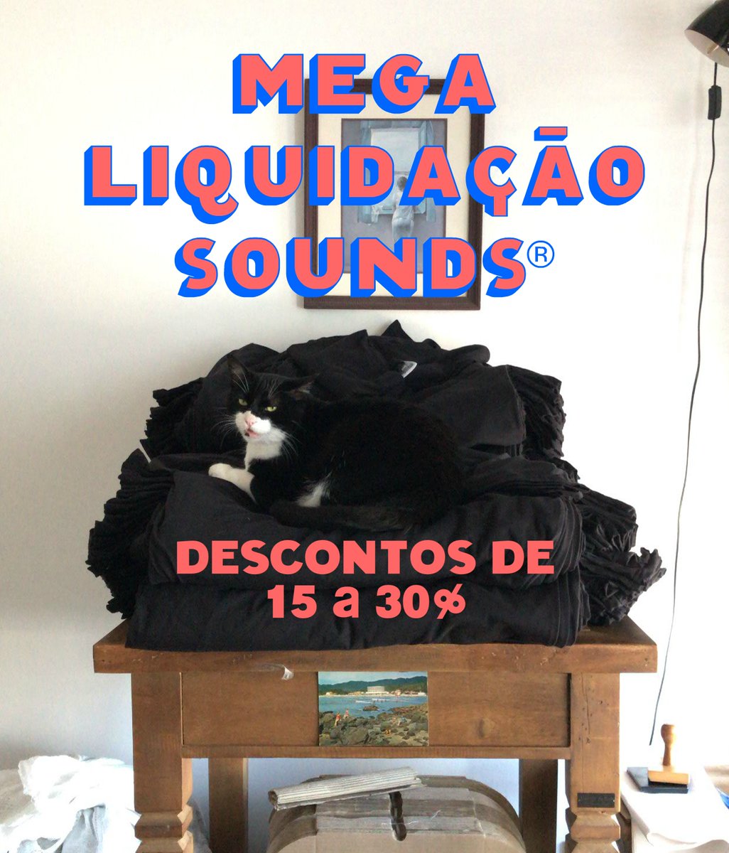 sound3vision's tweet photo. COMUNICADO:  

O QG Sounds® está de mudança para um novo endereço!  Por este bem vindo motivo  t̶e̶r̶e̶m̶o̶s̶ ̶q̶u̶e̶ ̶a̶u̶m̶e̶n̶t̶a̶r̶ ̶o̶s̶ ̶p̶r̶e̶ç̶o̶s̶ teremos a 1ª SEMANA DE MEGA LIQUIDAÇÃO SOUNDS®!

ATENÇÃO:

500 RT e teremos sorteio de 1 Caixa Misteriosa (entre os RT) https://t.co/YH7xEFLgOG