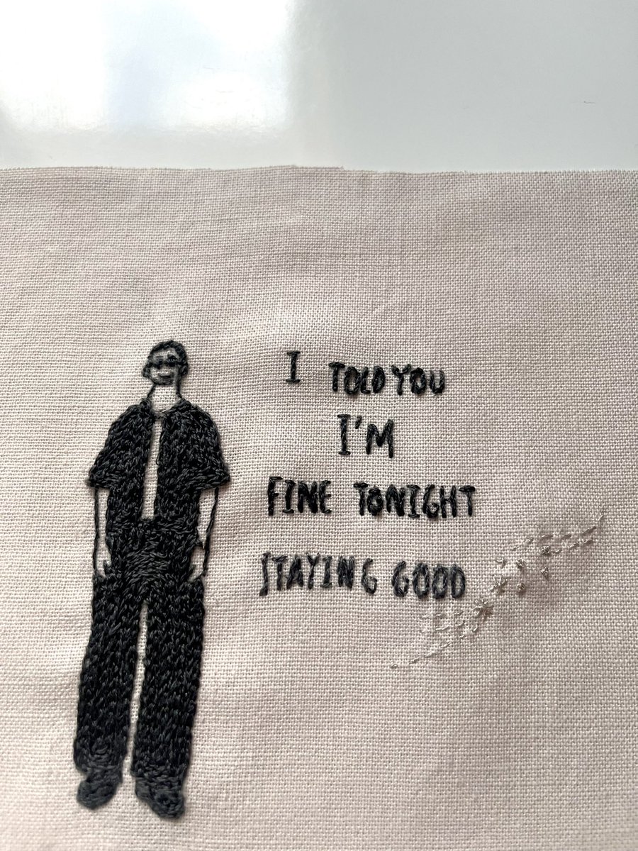 ✨️🎶 #unreleased 

#BTS #btsfanart
#BTS刺繍 #BTSEmbroidery
#RM #namjoon ¨̮