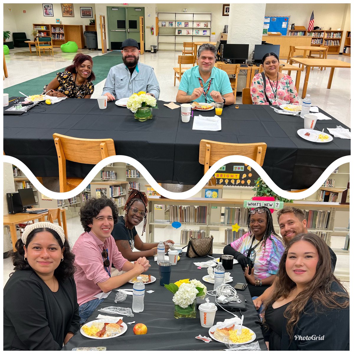 MJSeniorHigh's tweet photo. We 💚 our Generals faculty &amp; staff! #WelcomeBackBreakfast https://t.co/9vLN810fdU