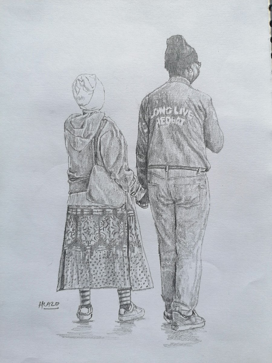 Hlazo15's tweet photo. Two of my drawings titled "My first love, you bring me Joy" 🙏🖼️

#ArtistOnTwitter #art #eastlondon #easterncape #JubJub #MissSA2023 #JessicaMotaung #Baloyi #Natasha #Pirates https://t.co/fq0xSL5GxM