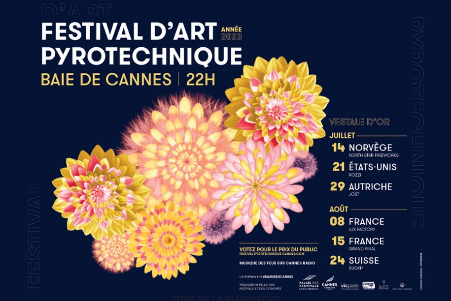 PALMBUS's tweet photo. 🎆 A l’occasion du Festival Pyrotechnique de #Cannes - les 15 et 24 août - la circulation du réseau #PalmBus est modifiée dans le centre-ville, à partir de 20h.
🚌 Pour les retours du feu d’artifice, utilisez en priorité les arrêts "Gare SNCF".
Infos 👉 https://t.co/YkSlLWIWGU https://t.co/yPfQJLMa3N