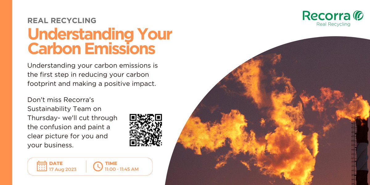 Are you ready to take the lead on your company’s steps to a more #sustainable future?

Join our #Sustainability Team, this Thursday where we will delve into the issue of #carbonemissions and break down what can often seem like a complicated topic

eventbrite.co.uk/e/understandin…