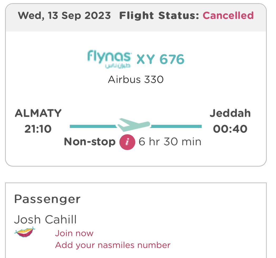 That’s what annoys me so much about these airlines - @flynas cancelled my flight and there is no option to just request a refund through a simple click on their website but instead make you call expensive hotlines wasting valuable time. Frustrating and unfair! #aviation