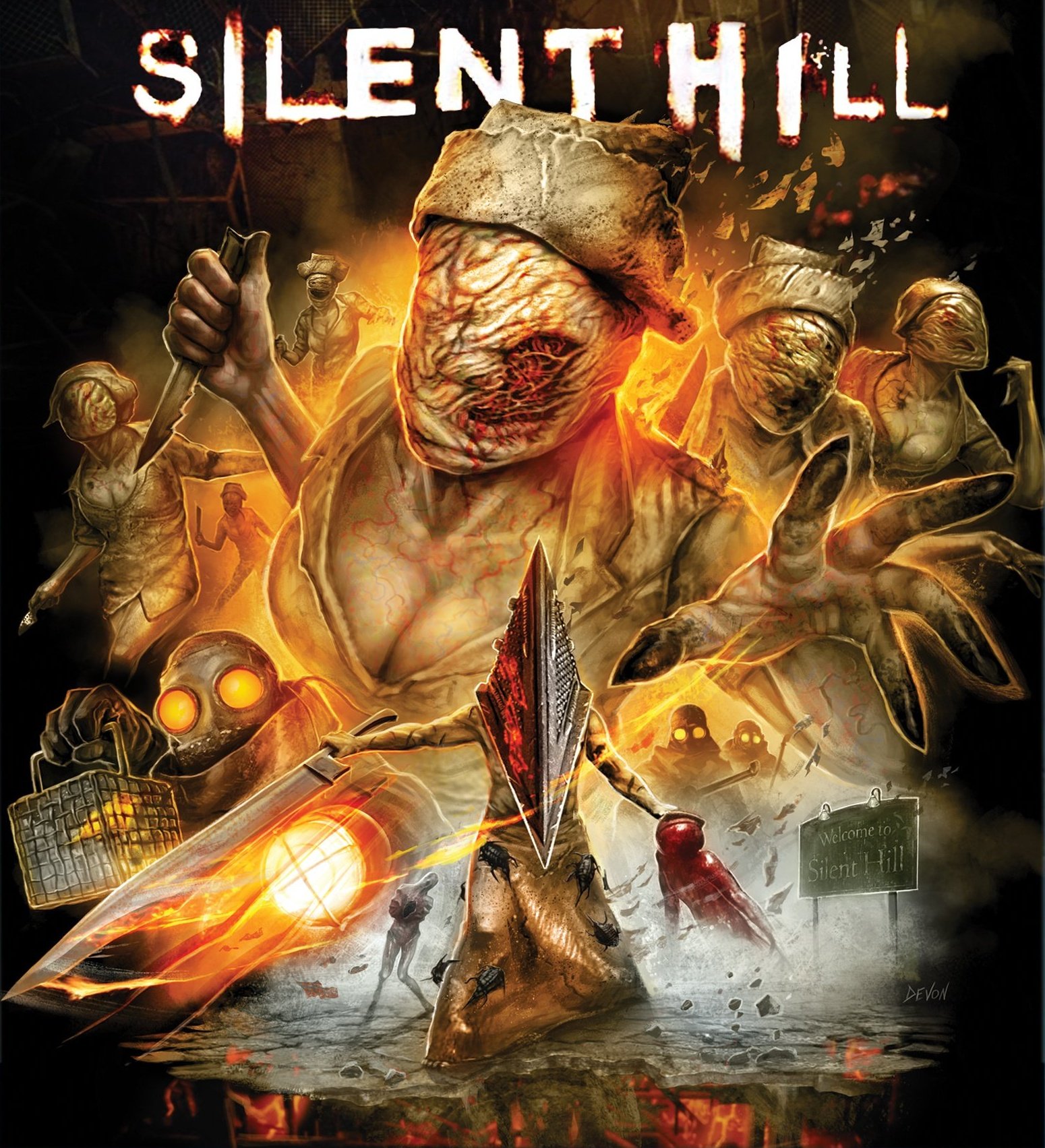 October Keegan Art 🎃 on X: Silent Hill 2 Remake is literally ruining the  gameplay smh  / X