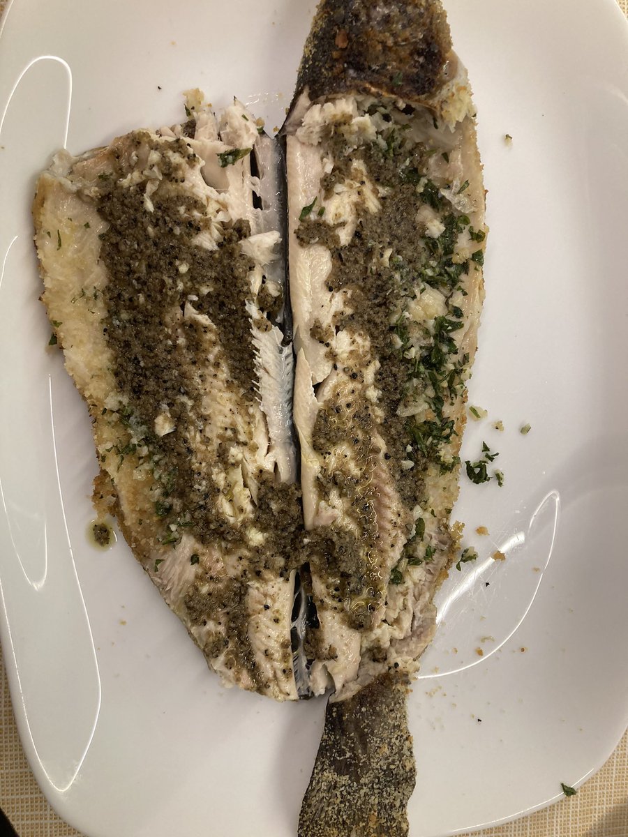Trotta al tartufo! Een engeltje… #trattoria Hotel Rossi! Aanrader 😀