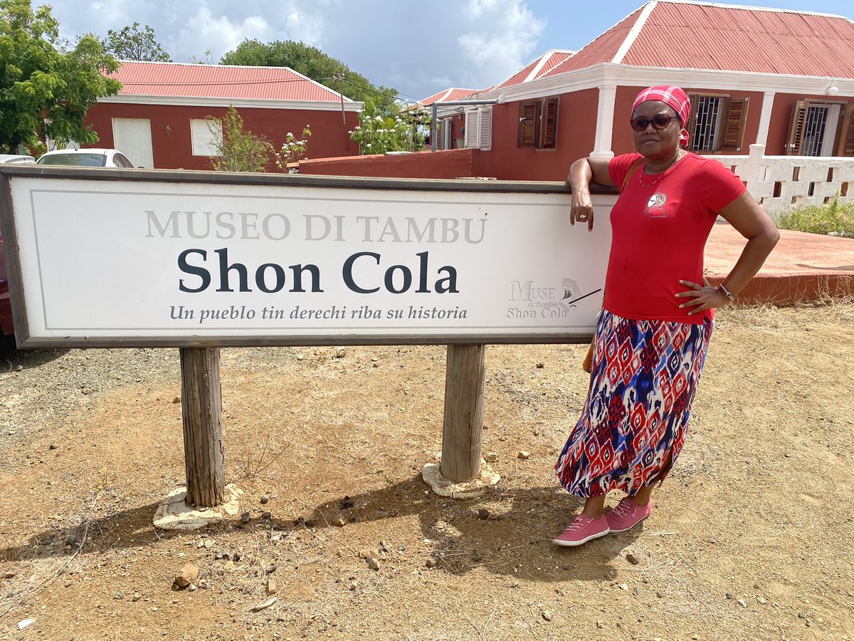 RositaLeeflang's tweet photo. Visiting Museo Di Tambu ‘Shon Cola’ in Carasbaai. This music shows so much resemblance with our own kawina and #kaseko. And the way they funded and run this museum is the powerful reflection of the #tambu. An ode to their ancestors! @CuracaoTravel #inspired #curacao https://t.co/OBxj6PoJSa