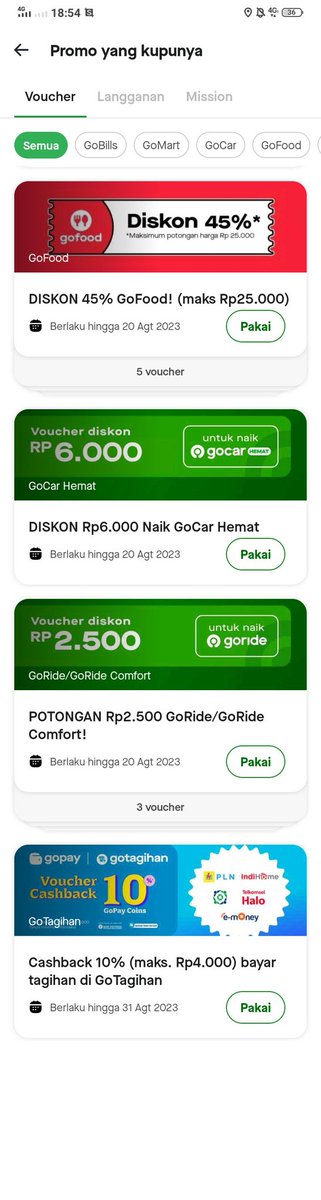 classyics's tweet image. Wts voucher gomart , voucher gofood , voucher goride , voucher gocar 
Fee 2k-3k 
#zonauang #zonajajan