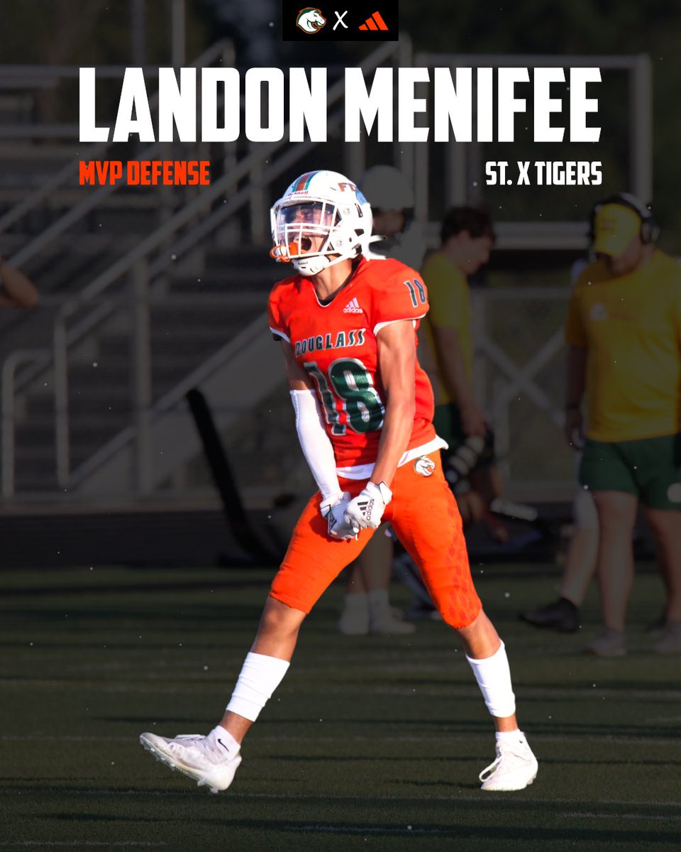 FDouglassFB's tweet photo. Landon Menifee showed up on defense and was awarded the Defensive MVP. Way to go, @MenifeeLandon! @coachnatemcpeek https://t.co/X6crxtQ26x