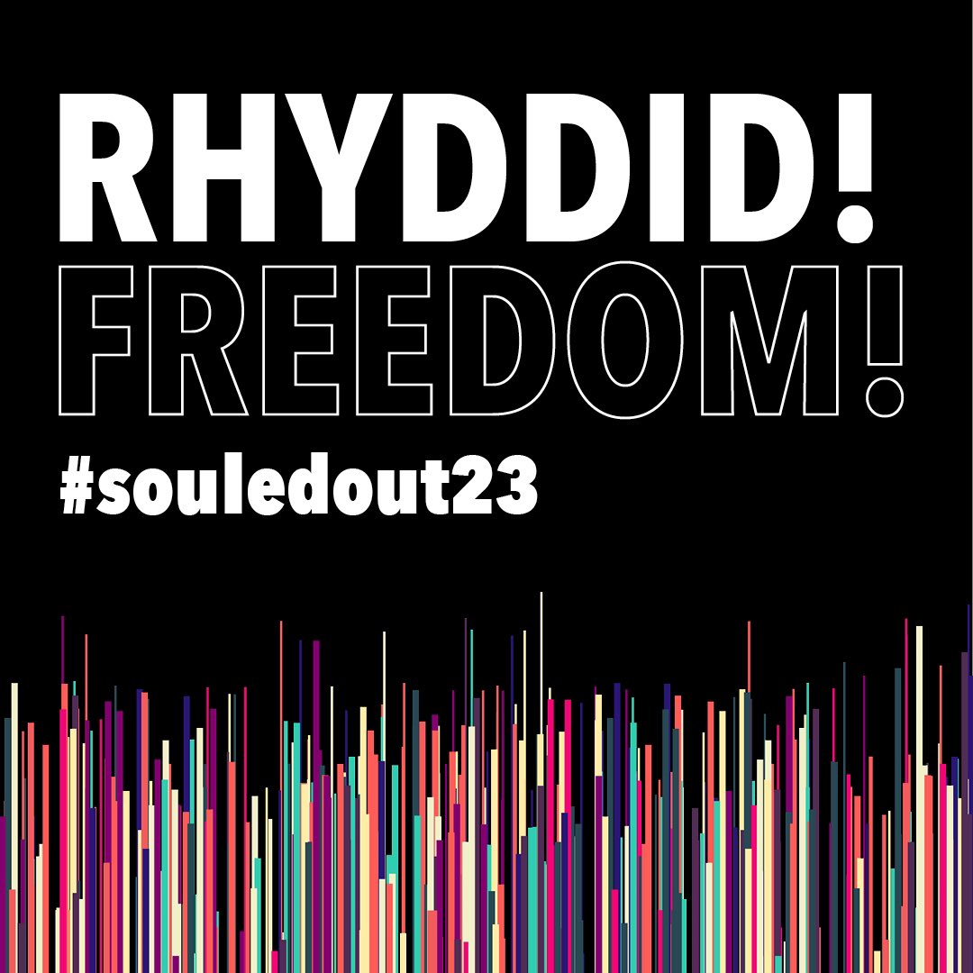 Dyma thema #souledout23 💥 Here’s our theme for the week!

5 diwrnod i fynd! 5 days to go! 🙌🏻