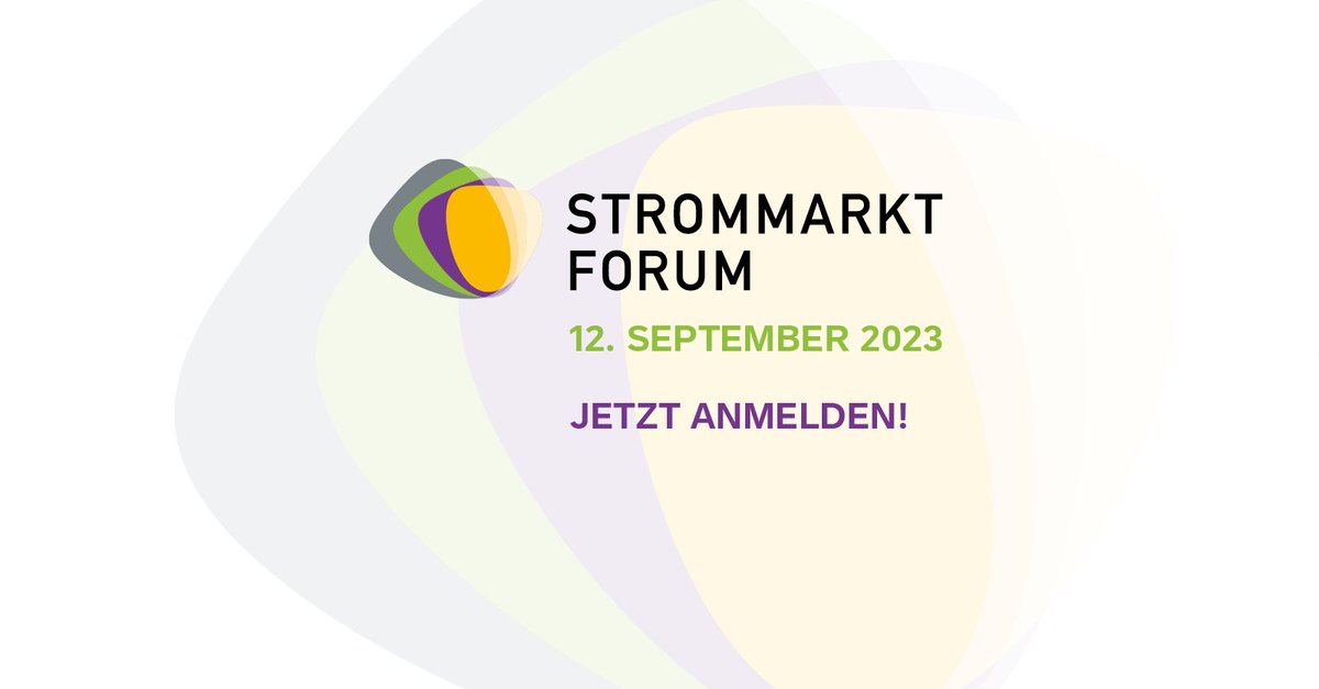 #SaveTheDate: Jetzt anmelden für das 4. #Strommarkt-Forum am 12.09.2023. Gemeinsam mit <a href="/50Hertzcom/">50Hertz</a>, <a href="/Amprion/">Amprion</a> und <a href="/TransnetBW/">TransnetBW</a> laden wir Sie zum Branchentreffen ein. Themen: #Strommarktdesign sowie Rück- und Ausblick auf den #Winter. Programm &amp; Anmeldung 👉 netztransparenz.de/Weitere-Veroef…