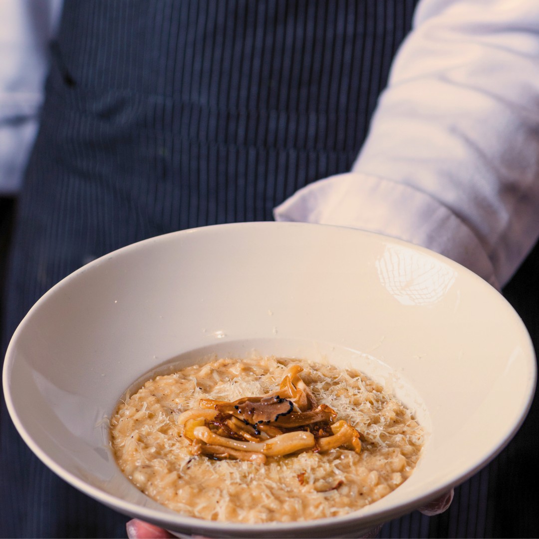 balharm_sa's tweet photo. Elegance on a plate - Bal'harms Truffle Risotto 🍽️ https://t.co/UmJNJLGpp3