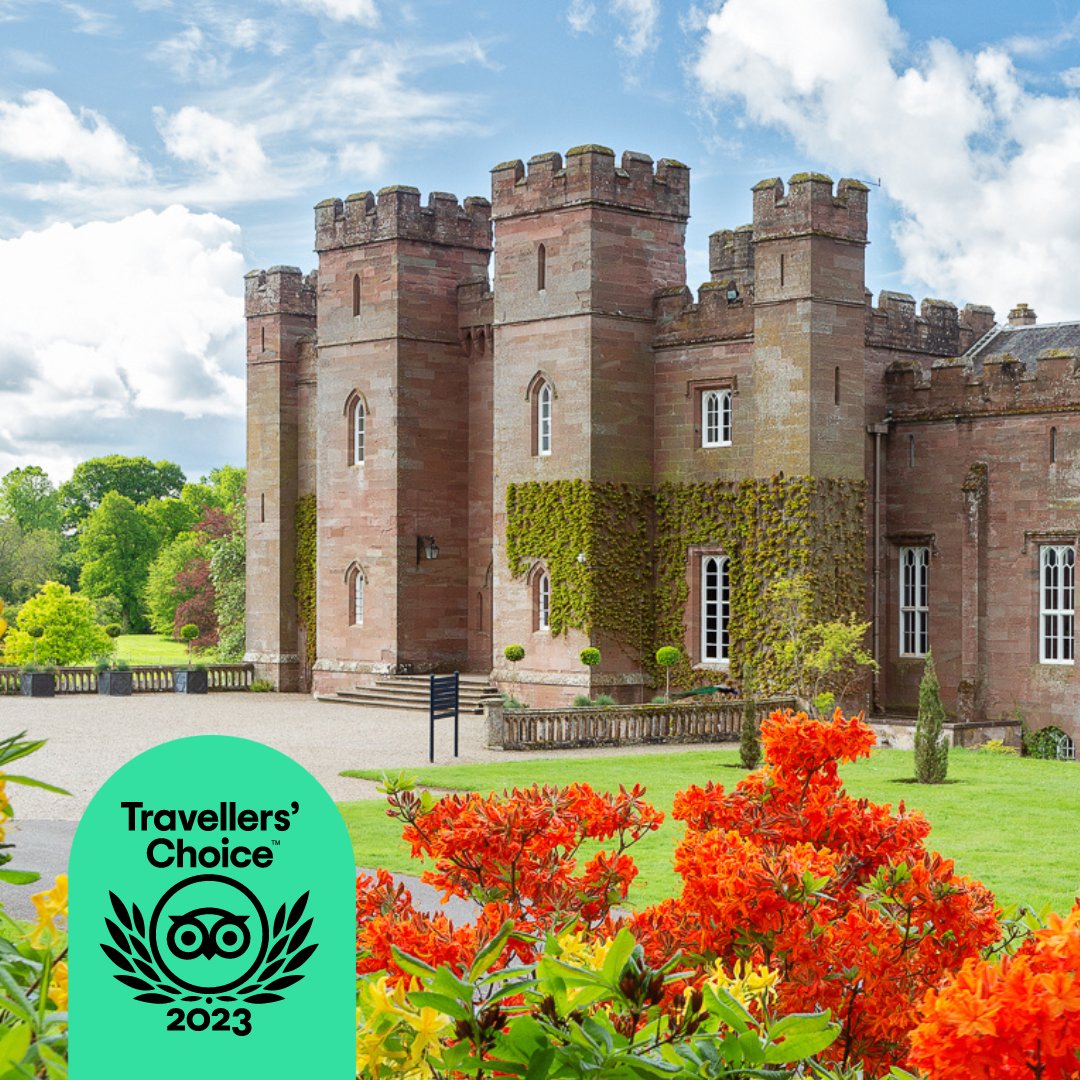 We are delighted to announce that Scone Palace has received a @Tripadvisor #TravellersChoiceAward for 2023! Thank you so much to everyone who has visited and taken the time to leave a review, it really means a lot to us, and we hope to see you back at #SconePalace soon 😊