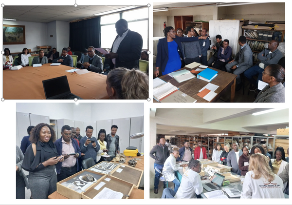 The second day of the The Eastern African Workshop was held at the #museumsofkenya, where the attendees visited the #archaeology section  to view archival records, and later visited the hominid vault for a close-up experience with #turkanaboy. What an exhilarating week that was!