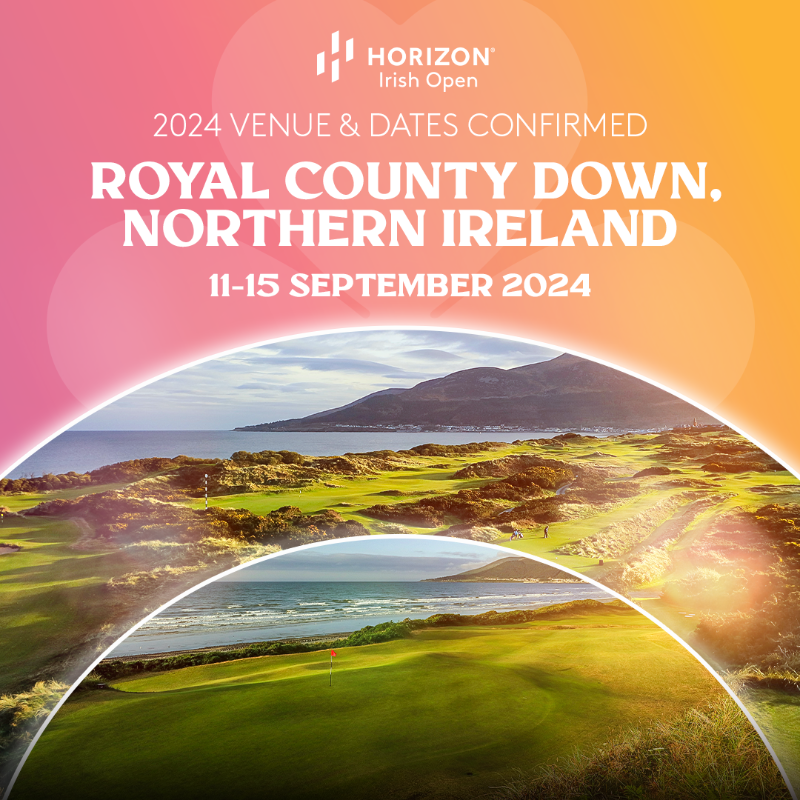 IrishOpen_'s tweet photo. 🚨 2024 ANNOUNCEMENT:

🗣️ The #HorizonIrishOpen is heading to @RCDgolfclub next September

Register your interest here! 👇
