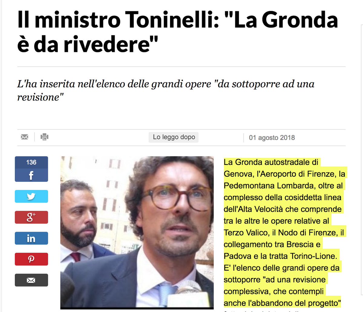 guffanti_marco's tweet photo. *** PONTE MORANDI ***

Il #M5S rappresenta la summa dello schifo che abbiamo nel nostro Paese.
Incapacità e malafede.

Le voci sul Ponte Morandi erano molte.
Si cercavano ipotesi alternative.
Tontinelli aveva però tempo da perdere.

1. https://t.co/fLVXkeXaSY