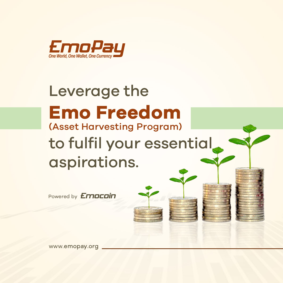 imemopay's tweet photo. Dare to dream, dare to achieve with Emo Freedom Asset Harvesting Program.🎯

Visit 👉🏻 https://t.co/IxmAS6dVCI

#EmoFreedom #Dream #invest #Achieve #success #Empowerment #PathToSuccess #Crypto #Emocoin #investment #cryptocurrency #Emopay #FinancialFreedom #PassiveIncome #fintech https://t.co/RuhK84vZjv
